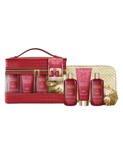 Set cadou de ingrijire Midnight Cherry Bags Of Beauty, 6 piese, Baylis&Harding