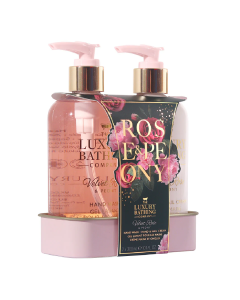 Set Cadou Delightful Duo, Velvet Rose & Peony, 2 articole, The Luxury Bathing Company