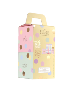 Set Cadou Ultimate Stacking Treats, Sweet Orange & Ylang Ylang, 5 articole, The Luxury Bathing Company