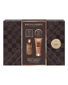 Set de ingrijire corp, Black Pepper & Ginseng, 4 piese, Baylis & Harding