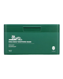 Set masti calmante pentru fata Cica Daily Soothing, 30 bucati, VT Cosmetics