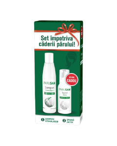 Set Parusan Sampon stimulator, 200 ml + Spuma de par Aktiv, 100 ml, Zdovit