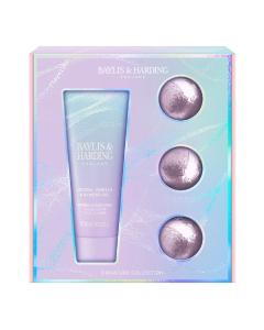 Set pentru îngrijirea corpului Jojoba, Vanilla & Almond oil, 4 piese, Baylis & Harding