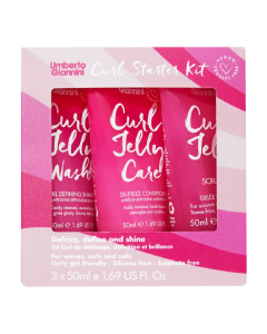 Set pentru definirea buclelor, travel size, Curls Starter Kit, 3*50 ml, Umberto Giannini