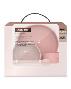 Set pentru diversificare Colour Essence, +4 luni, roz, Suavinex