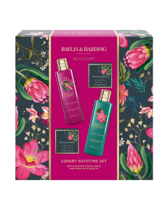 Set pentru ingrijire corporala Boudoire Tropical Paradise, 4 piese, Baylis & Harding