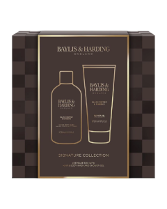 Set pentru ingrijirea corpului barbati, Black Pepper & Ginseng, 2 piese, Baylis & Harding