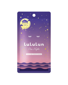 Masca faciala japoneza, One Night Pink, 1 bucata, LuLuLun