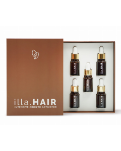 Ser tratament pentru par, illa.HAIR, 5 sticlute*50 ml, Evoepharm