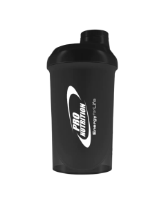 Shaker Negru, 500 ml, Pro Nutrition