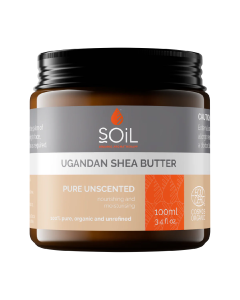 Unt de Shea pur, 100% Organic, 100 ml, SOiL