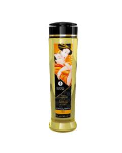 Ulei de masaj erotic Stimulation Peach, 240ml, Shunga Erotic Art 