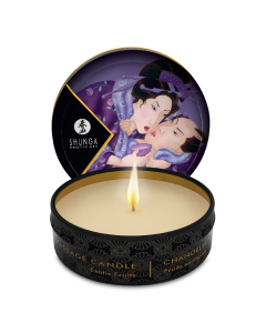 Lumanare pentru masaj erotic Libido Exotic Fruits, 30 ml, Shunga Erotic Art