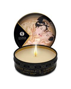 Lumanare pentru masaj erotic Vanilla Fetish, 30 ml, Shunga Erotic Art