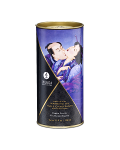 Ulei de masaj cu efect de incalzire Exotic Fruits, 100ml, Shunga Erotic Art 