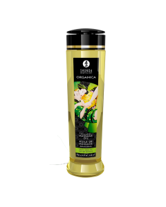 Ulei de masaj erotic Delectable Green Tea, 240ml, Shunga Erotic Art 