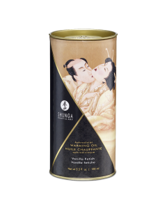 Ulei de masaj cu efect de incalzire Vanilla, 100ml, Shunga Erotic Art 