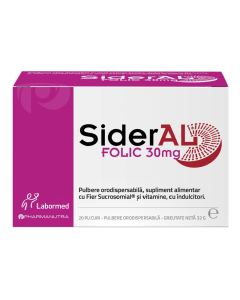 SiderAL Folic, 20 plicuri, Labormed