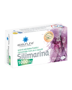 Silimarina 1000 mg, 30 capsule, Helcor