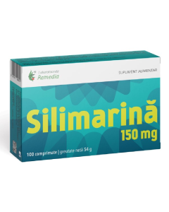 Silimarina 150 mg, 100 comprimate, Remedia