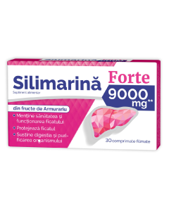 Silimarina Forte, 9000 mg, 30 comprimate, Zdrovit