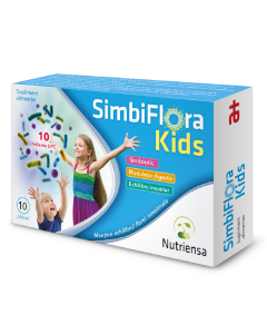 SimbiFlora Kids, 10 plicuri, Antibiotice SA