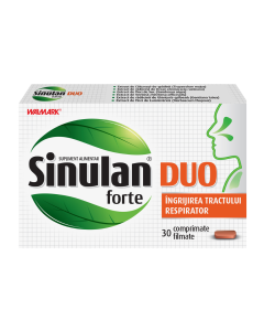 Sinulan Duo Forte, 30 tablete, Walmark