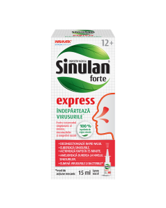 Spray nazal Sinulan Express Forte, 15ml, Walmark