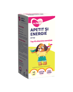 Sirop apetit si energie, 150 ml, Alinan
