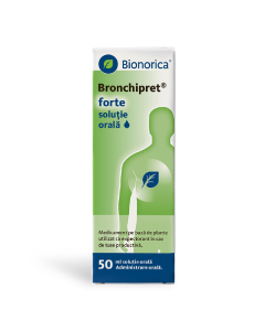 Bronchipret forte solutie orala, 50 ml, Bionorica