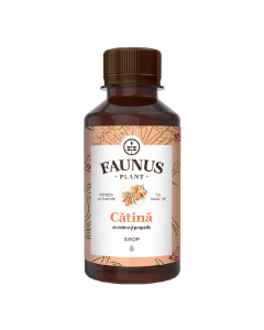 Sirop Catina cu Miere si Propolis, 200 ml, Faunus Plant