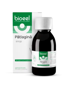 Sirop de patlagina, 120 ml, Bioeel