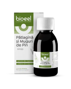 Sirop patlagina, muguri pin, 120 ml, Bioeel