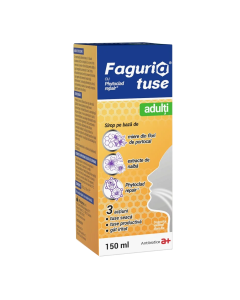 Sirop de tuse pentru adulti Faguria, 150 ml, Antibiotica SA