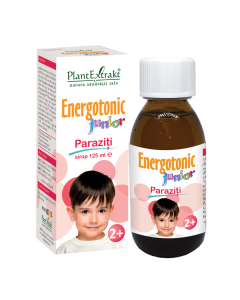 Sirop Energotonic Junior Paraziti, 125 ml, Plant Extrakt