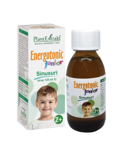 Sirop Energotonic Junior Sinusuri, 125 ml, Plant Extrakt