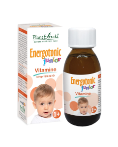 Sirop Energotonic Junior Vitamine, 125 ml, Plant Extrakt