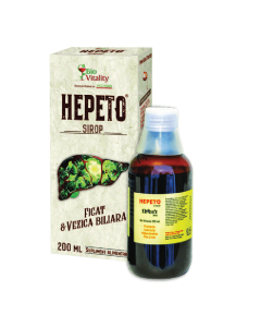 Sirop Hepeto, 200 ml, Bio Vitality