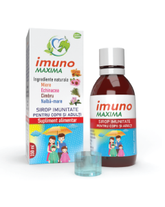Sirop imunitate Imuno Maxima, 150 ml, Justin Pharma