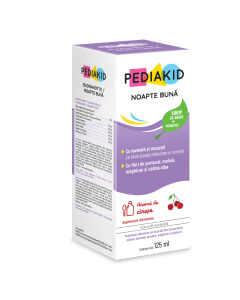Sirop cu gust de cirese Noapte Buna, 125 ml, Pediakid