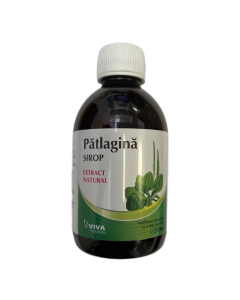 Sirop Patlagina, 250 ml, Viva