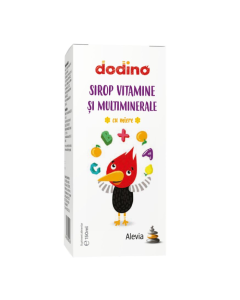 Sirop vitamine si multiminerale Dodino, 150 ml, Alevia