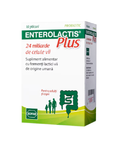 Sofar Enterolactis Plus, 10 plicuri