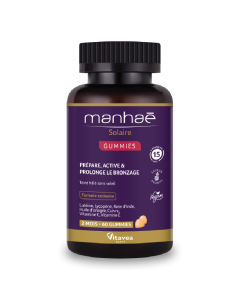 Solaire Gummies, 60 jeleuri gumate, Manhae