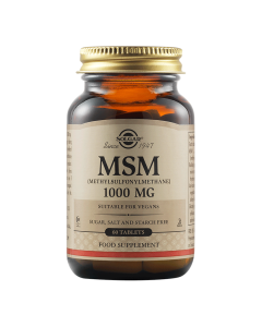 MSM, 1000 mg, 60 capsule, Solgar