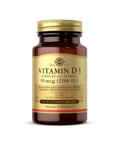 Vitamin D3 2200 UI, 50 capsule, Solgar