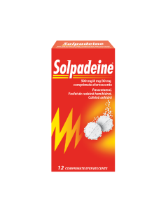 Solpadeine x 12 comprimate efervescente