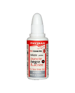 Solutie impotriva punctelor negre Activa, 30 ml, Favisan