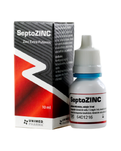 Solutie izotonica SeptoZINC, 10ml, Unimed Pharma