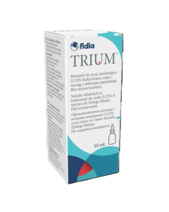 Solutie oftalmica Trium Free, 10 ml, Fidia